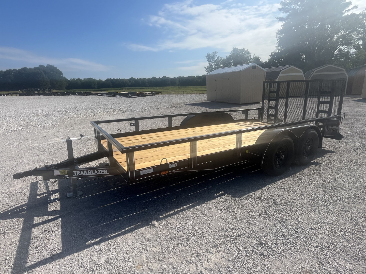 New 2025 Trailblazer 82X16 UTILITY 10K W/KICKER GATE