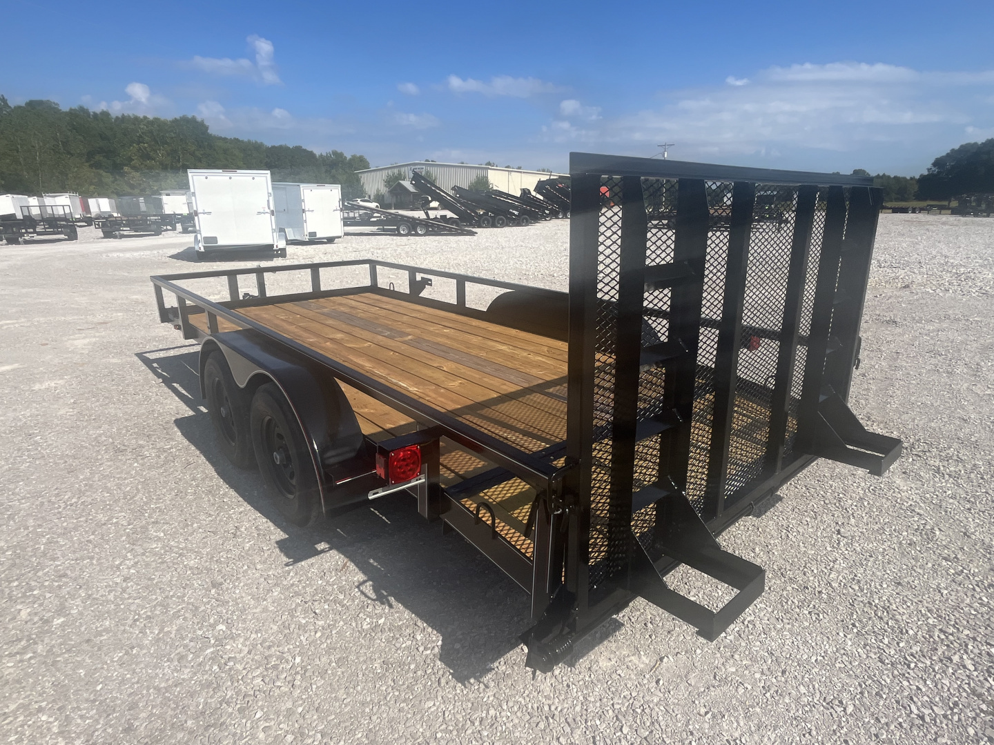 New 2025 Trailblazer 82X16 UTILITY 10K W/KICKER GATE