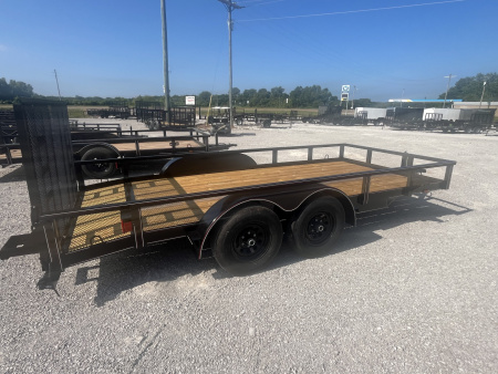 New 2025 Trailblazer 82X16 UTILITY 10K W/KICKER GATE