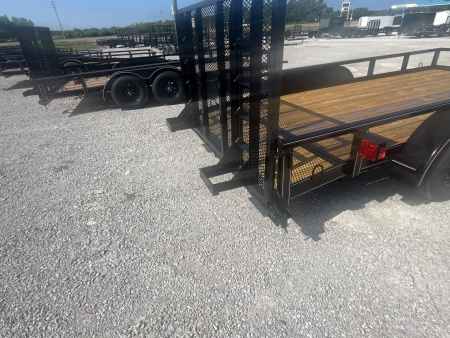New 2025 Trailblazer 82X16 UTILITY 10K W/KICKER GATE