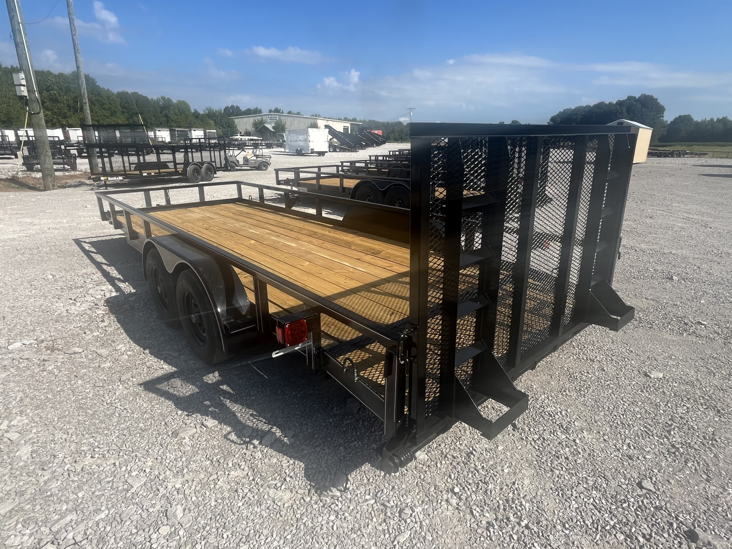 New 2025 Trailblazer 82X20 UTILITY 10K W/KICKER GATE