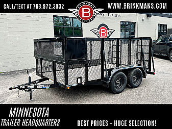 New Top Quality Top Hat 12x83 Landscape Trailer