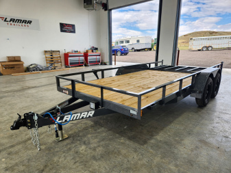 New 2025 Lamar 16' Utility Trailer 7K
