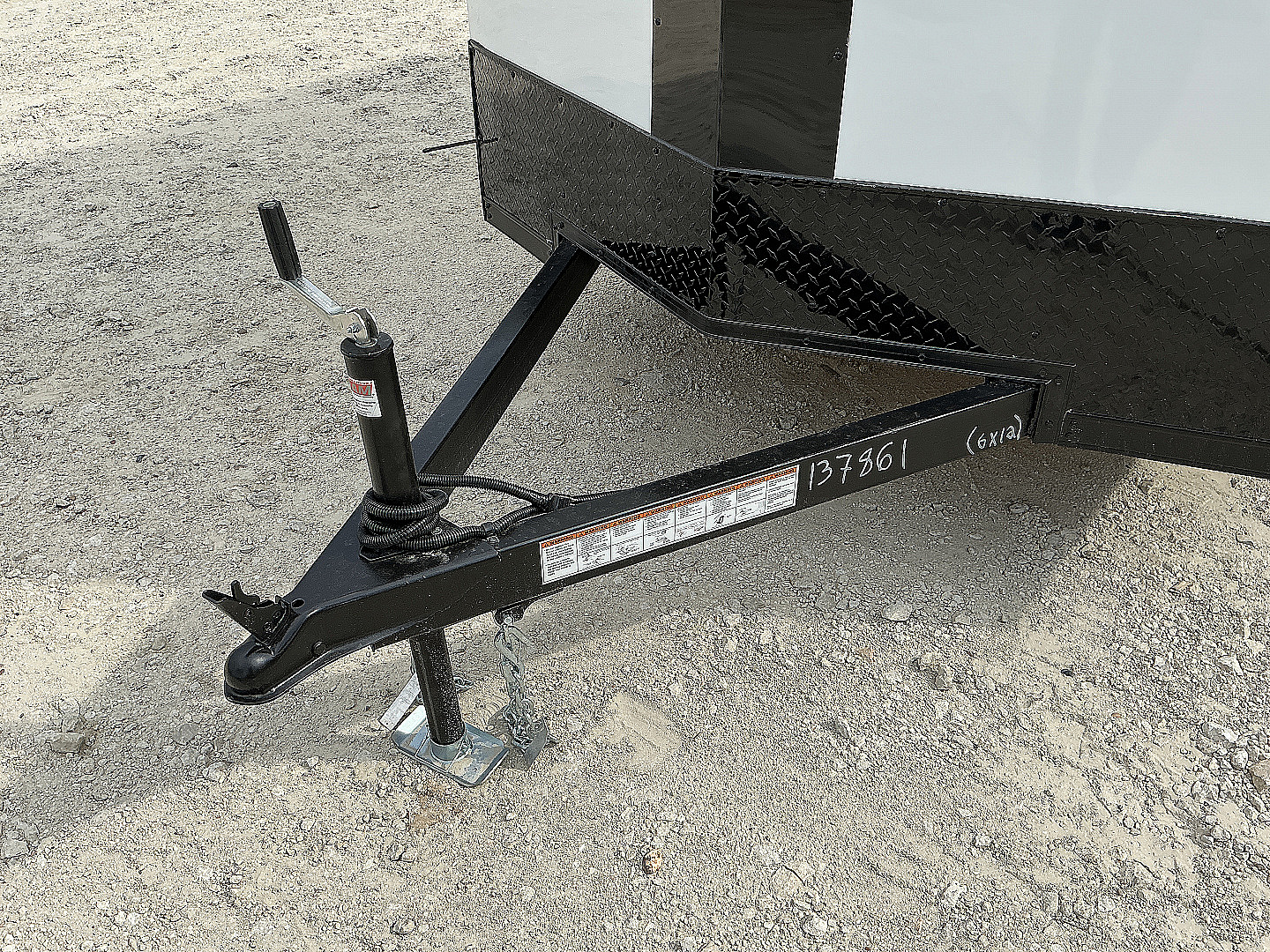 New 2026 Compass 6'x12' Enclosed Cargo Trailer - Indigo DLX