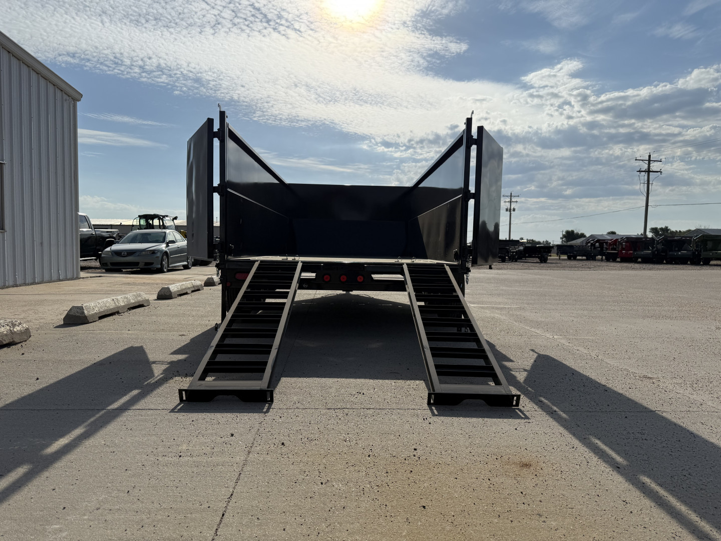 New 2026 PJ TRAILERS 83" x 14' DT Dump Trailer 48" Sides
