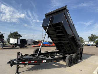 New 2026 PJ TRAILERS 83" x 14' DT Dump Trailer 48" Sides