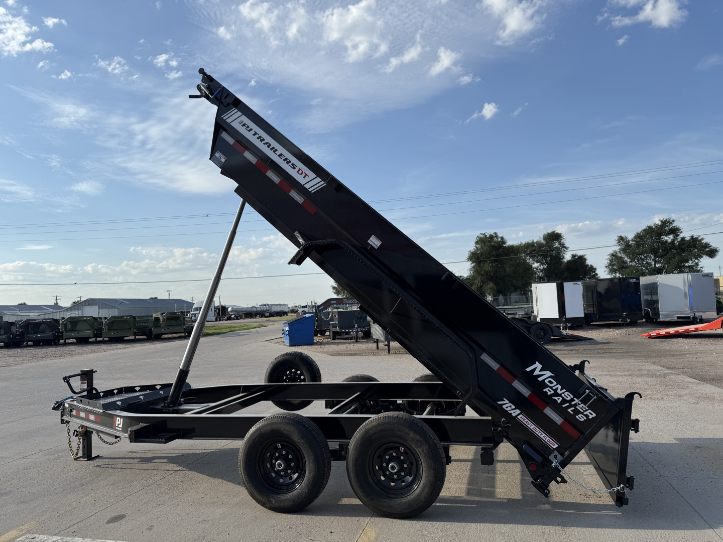 New 2026 PJ TRAILERS 83" x 14' DT Dump Trailer