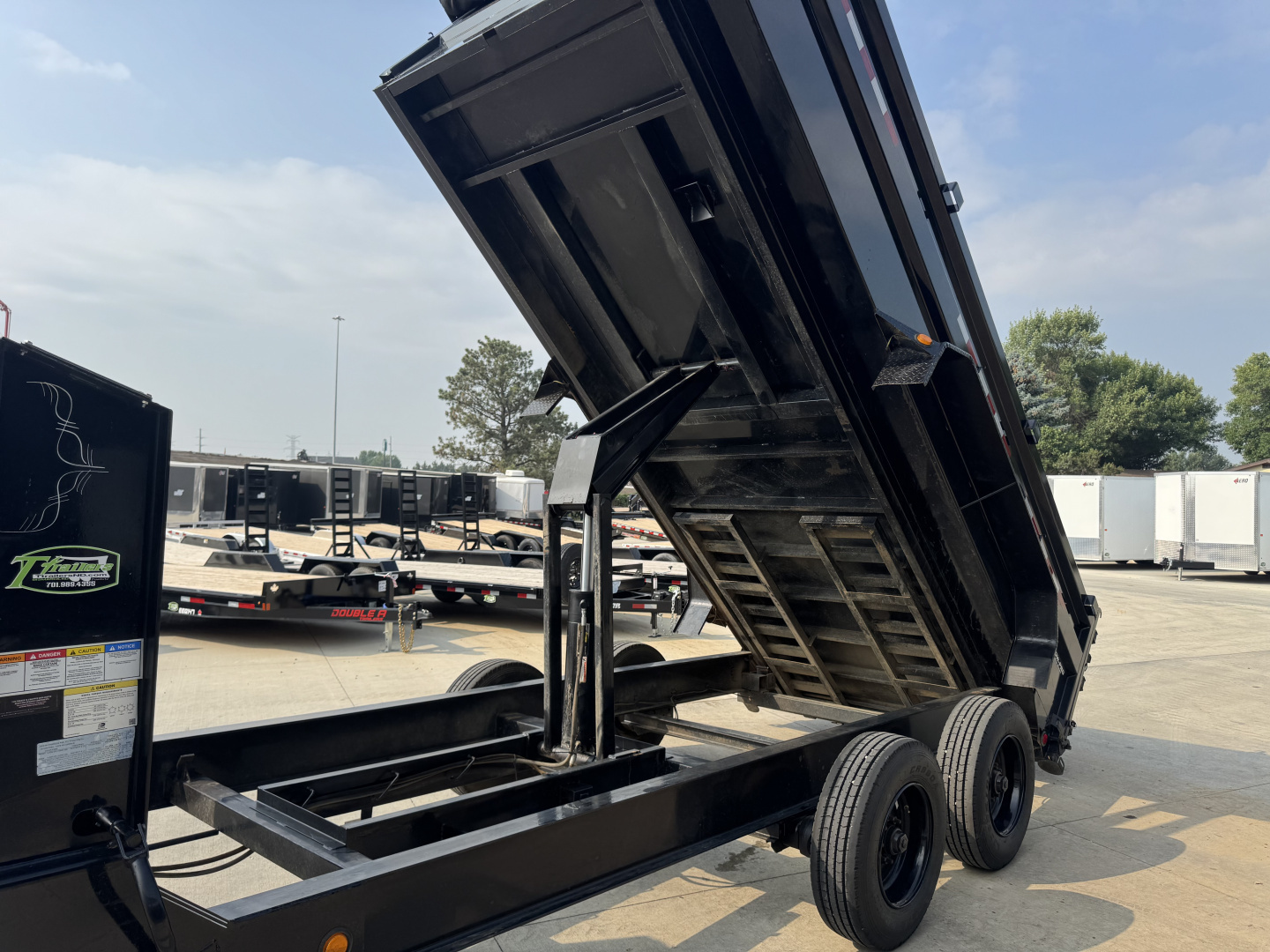 Used 2022 PJ Trailers 16 dump Dump Trailer