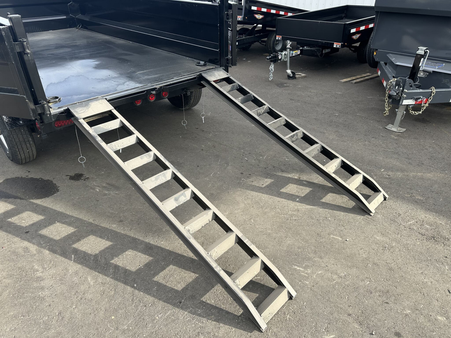 New DTB 72X12 14.9K DUMP TRAILER-BLACK