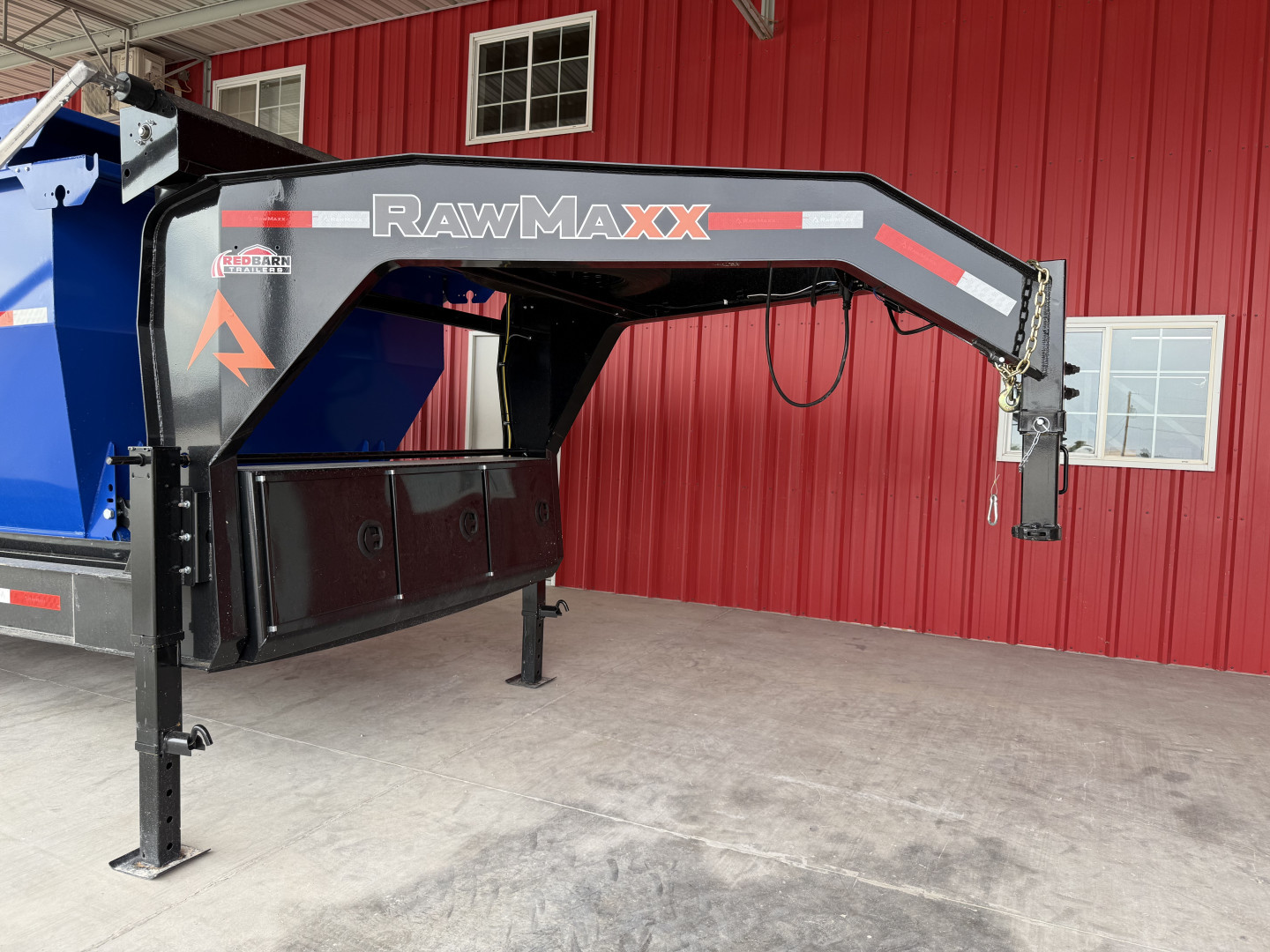 New 2026 RawMaxx RDX 83X16 BP ROLL OFF 14K TRAILERW/2BINS Dump Trailer