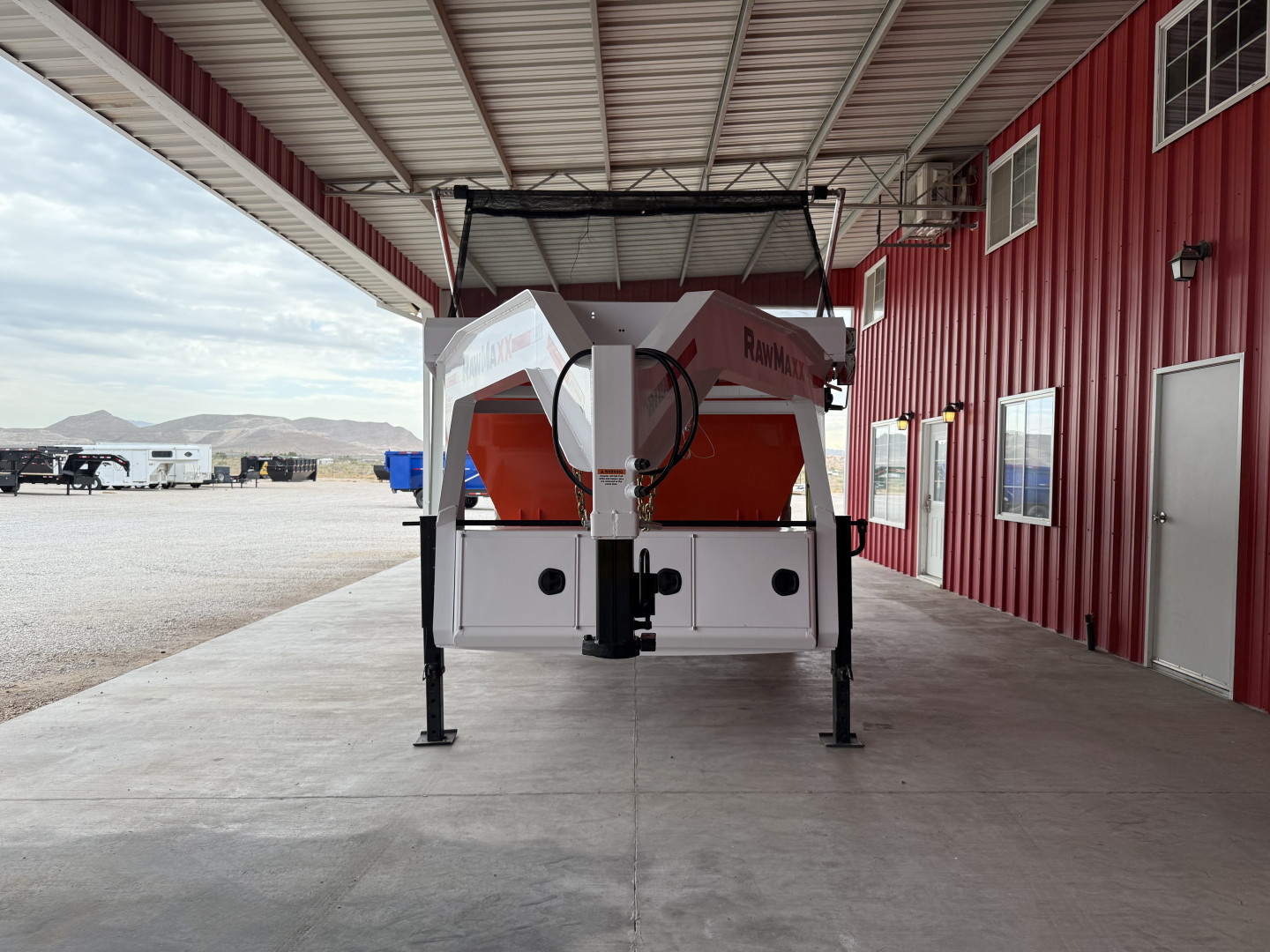 New 2026 RawMaxx RDX 83X16 BP ROLL OFF 14K TRAILERW/1BIN Dump Trailer