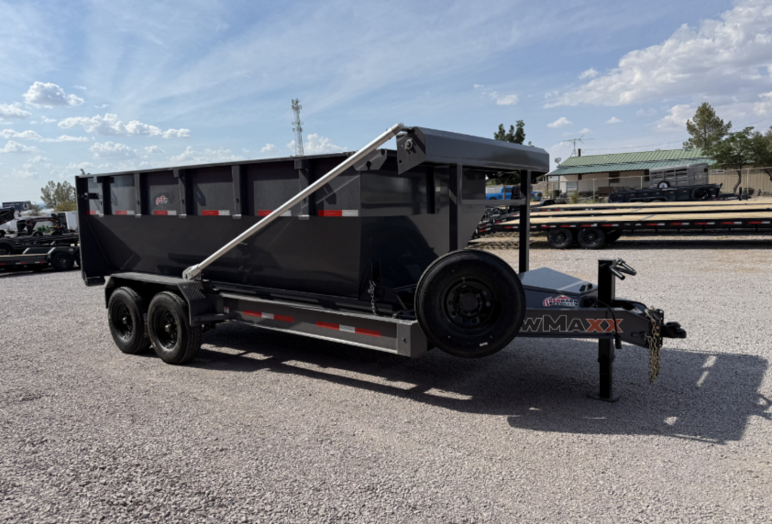 New 2026 RawMaxx 16'RDX 14K BP PACKAGE Dump Trailer