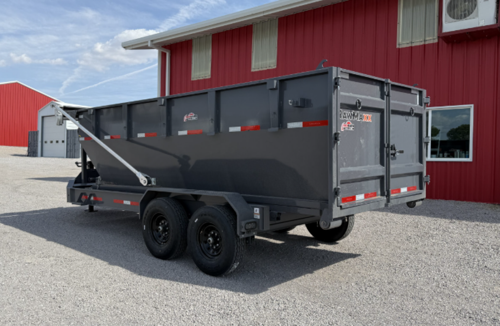 New 2026 RawMaxx 16'RDX 14K BP PACKAGE Dump Trailer
