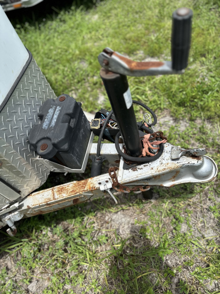 Used 2007 Wells Cargo 6'6" X 12 TA DOUBLE REAR DOORS FRONT DOOR Equipment Trailer