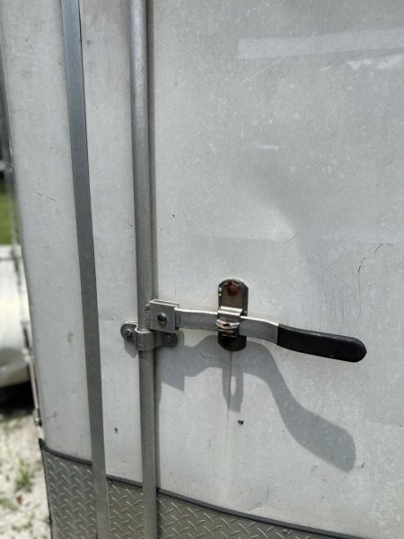 Used 2007 Wells Cargo 6'6" X 12 TA DOUBLE REAR DOORS FRONT DOOR Equipment Trailer