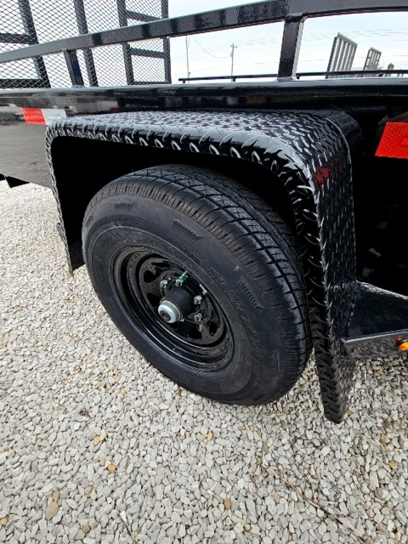 New 2026 Sure-Trac 7 x 14 5K Steel High Side Utility Trailer