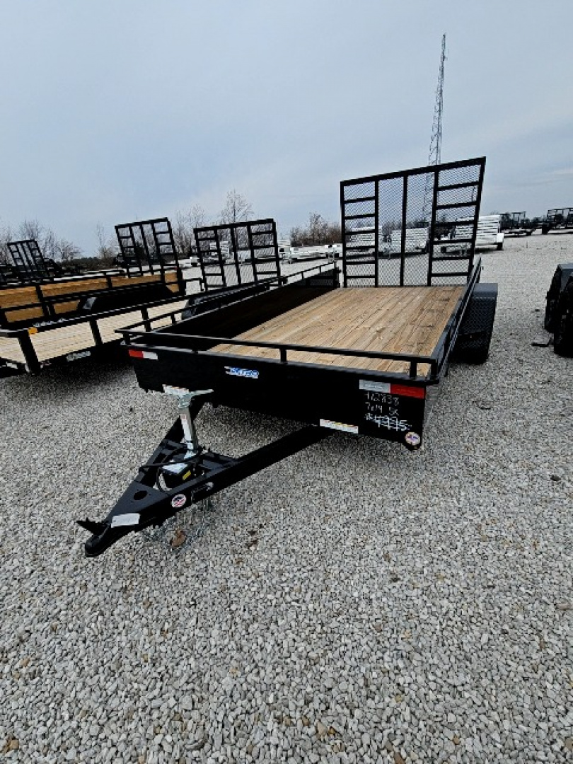 New 2026 Sure-Trac 7 x 14 5K Steel High Side Utility Trailer