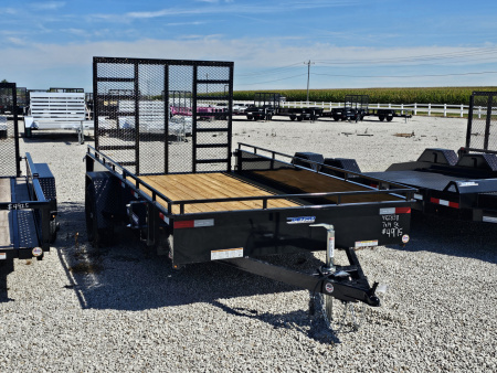 New 2026 Sure-Trac 7 x 14 5K Steel High Side Utility Trailer