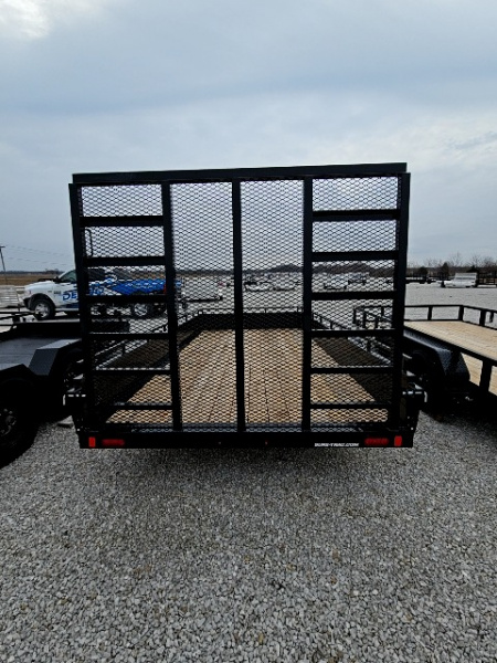 New 2026 Sure-Trac 7 x 14 5K Steel High Side Utility Trailer