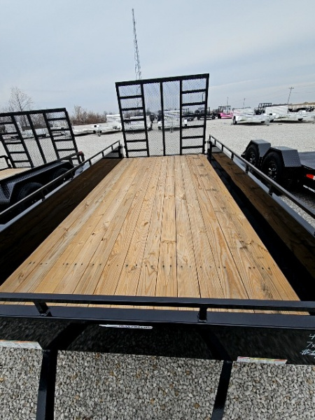New 2026 Sure-Trac 7 x 14 5K Steel High Side Utility Trailer
