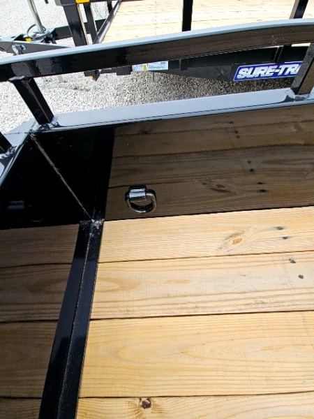 New 2026 Sure-Trac 7 x 14 5K Steel High Side Utility Trailer
