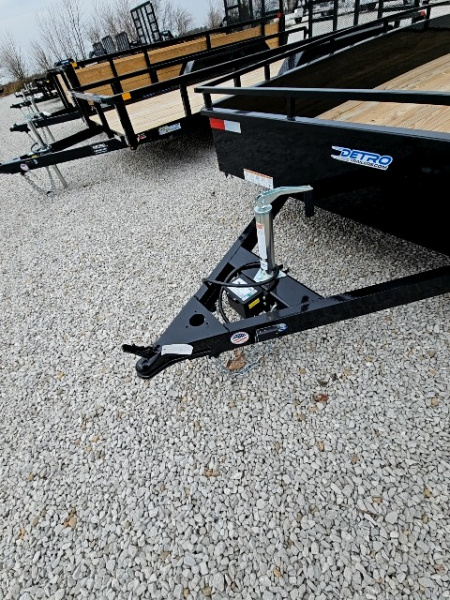 New 2026 Sure-Trac 7 x 14 5K Steel High Side Utility Trailer