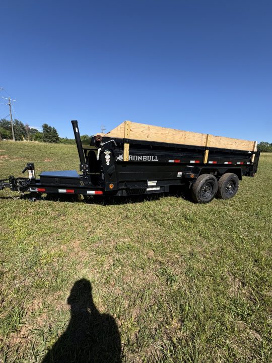 Used 2025 Iron Bull 7x16 15k Dump Dump Trailer