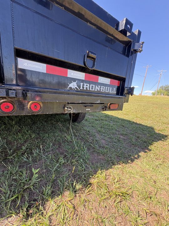 Used 2025 Iron Bull 7x16 15k Dump Dump Trailer