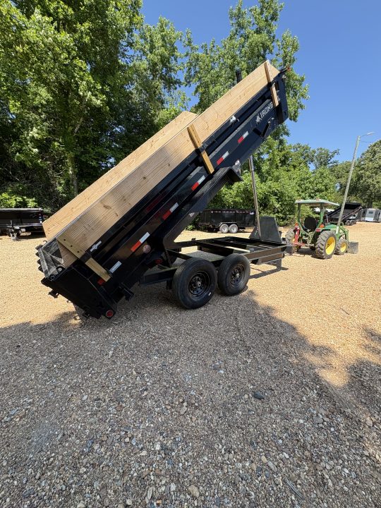 Used 2025 Iron Bull 7x16 15k Dump Dump Trailer