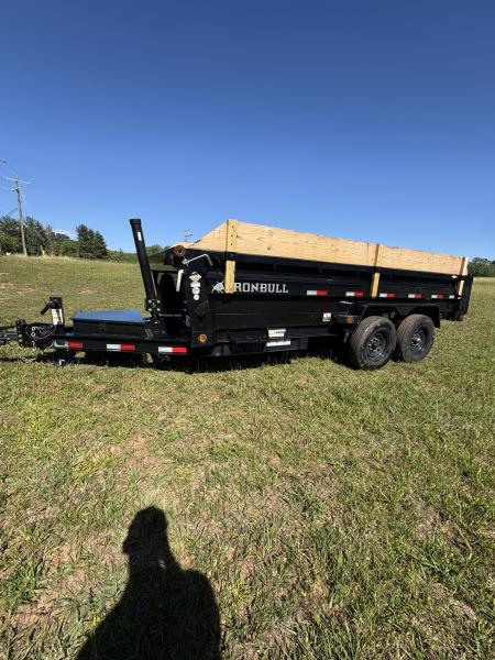 Used 2025 Iron Bull 7x16 15k Dump Dump Trailer
