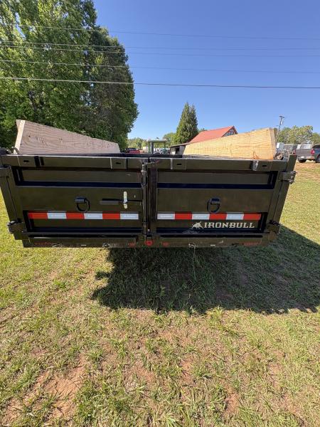 Used 2025 Iron Bull 7x16 15k Dump Dump Trailer