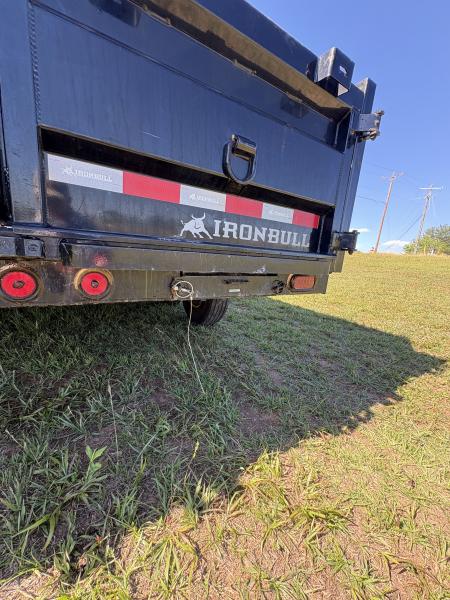 Used 2025 Iron Bull 7x16 15k Dump Dump Trailer