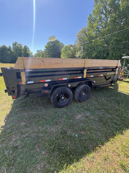 Used 2025 Iron Bull 7x16 15k Dump Dump Trailer