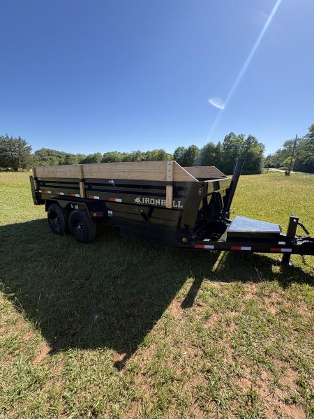 Used 2025 Iron Bull 7x16 15k Dump Dump Trailer