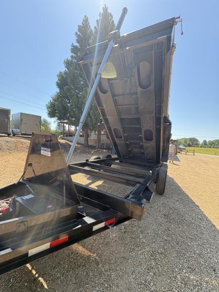 Used 2025 Iron Bull 7x16 15k Dump Dump Trailer