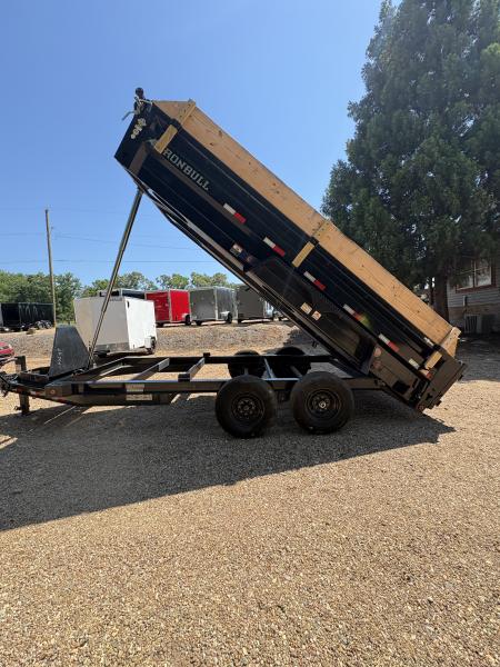 Used 2025 Iron Bull 7x16 15k Dump Dump Trailer