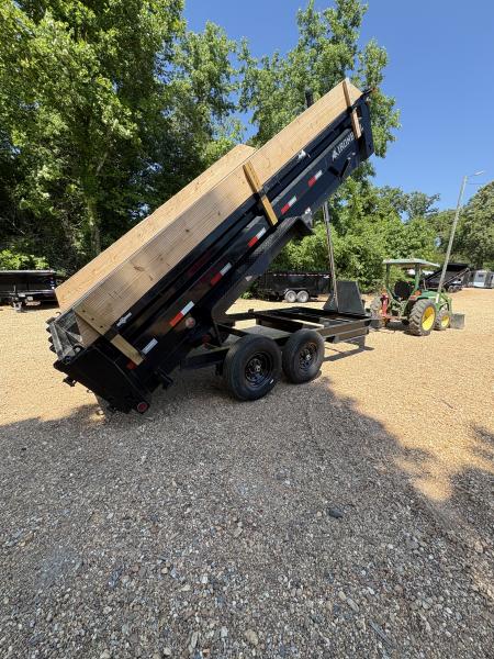 Used 2025 Iron Bull 7x16 15k Dump Dump Trailer