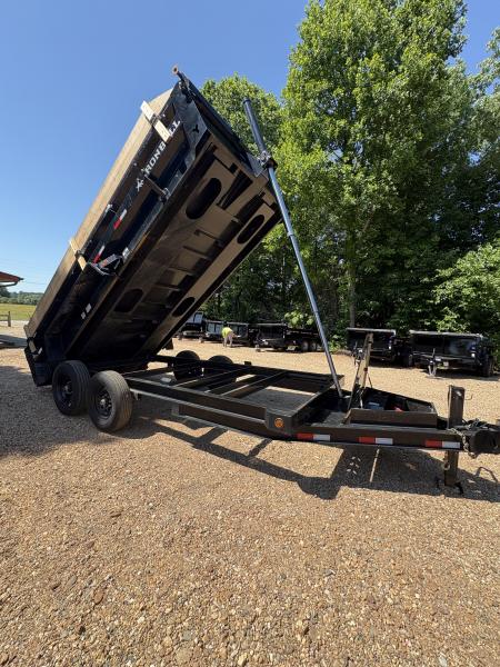 Used 2025 Iron Bull 7x16 15k Dump Dump Trailer