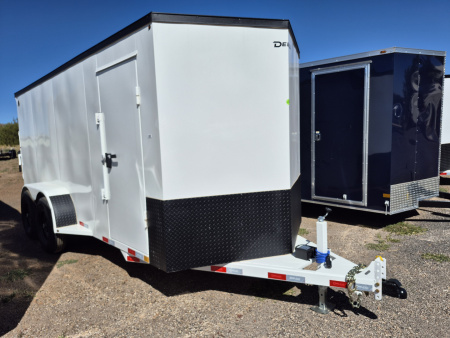 New 2025 Delco Tandem Axle Enclosed /12,000 GVWR/6'8 x16'