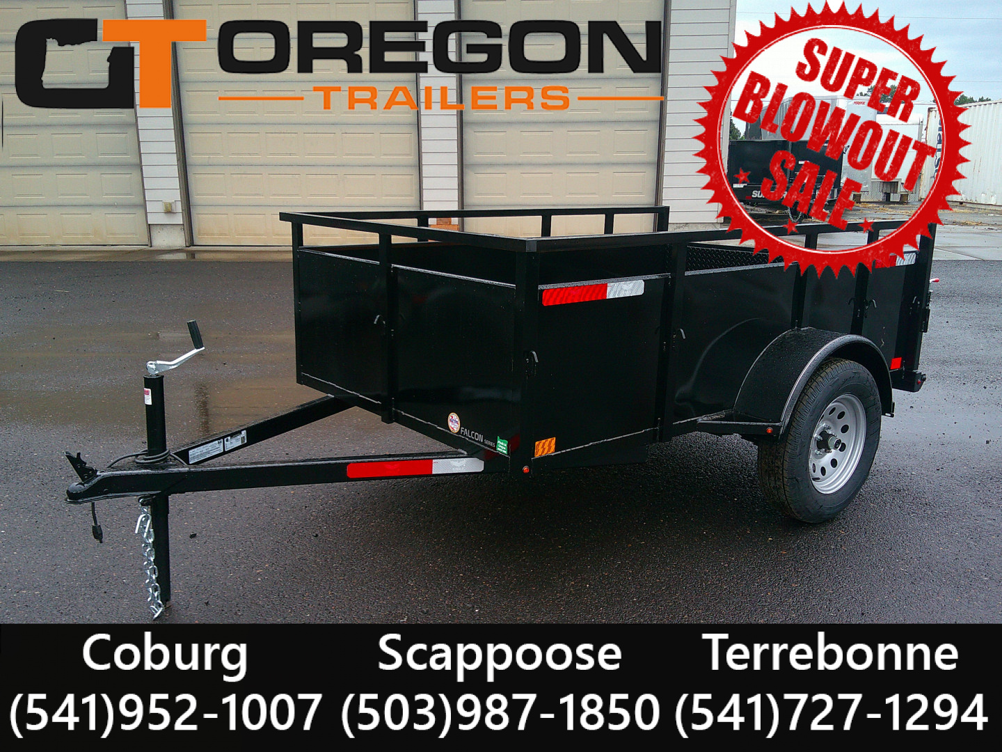 New 2026 Eagle 5x8 3K Utility Trailer