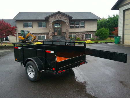 New 2026 Eagle 5x8 3K Utility Trailer