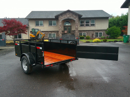 New 2026 Eagle 5x8 3K Utility Trailer