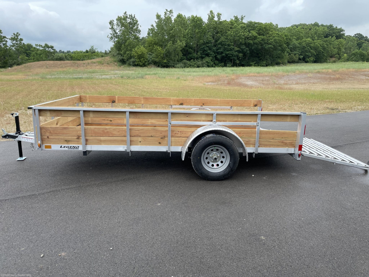 New 2025 Legend Trailers 6X10ALHS Utility Trailer