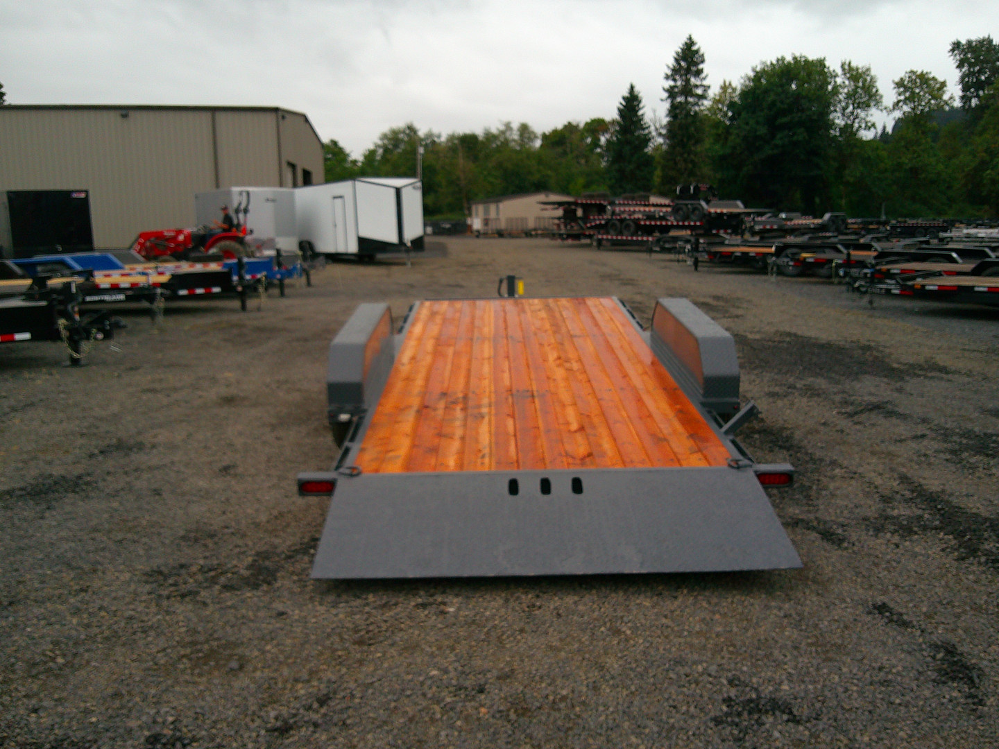 New 2026 Eagle Trailers 7x20 Blackhawk 14K Flatbed Trailer EQ