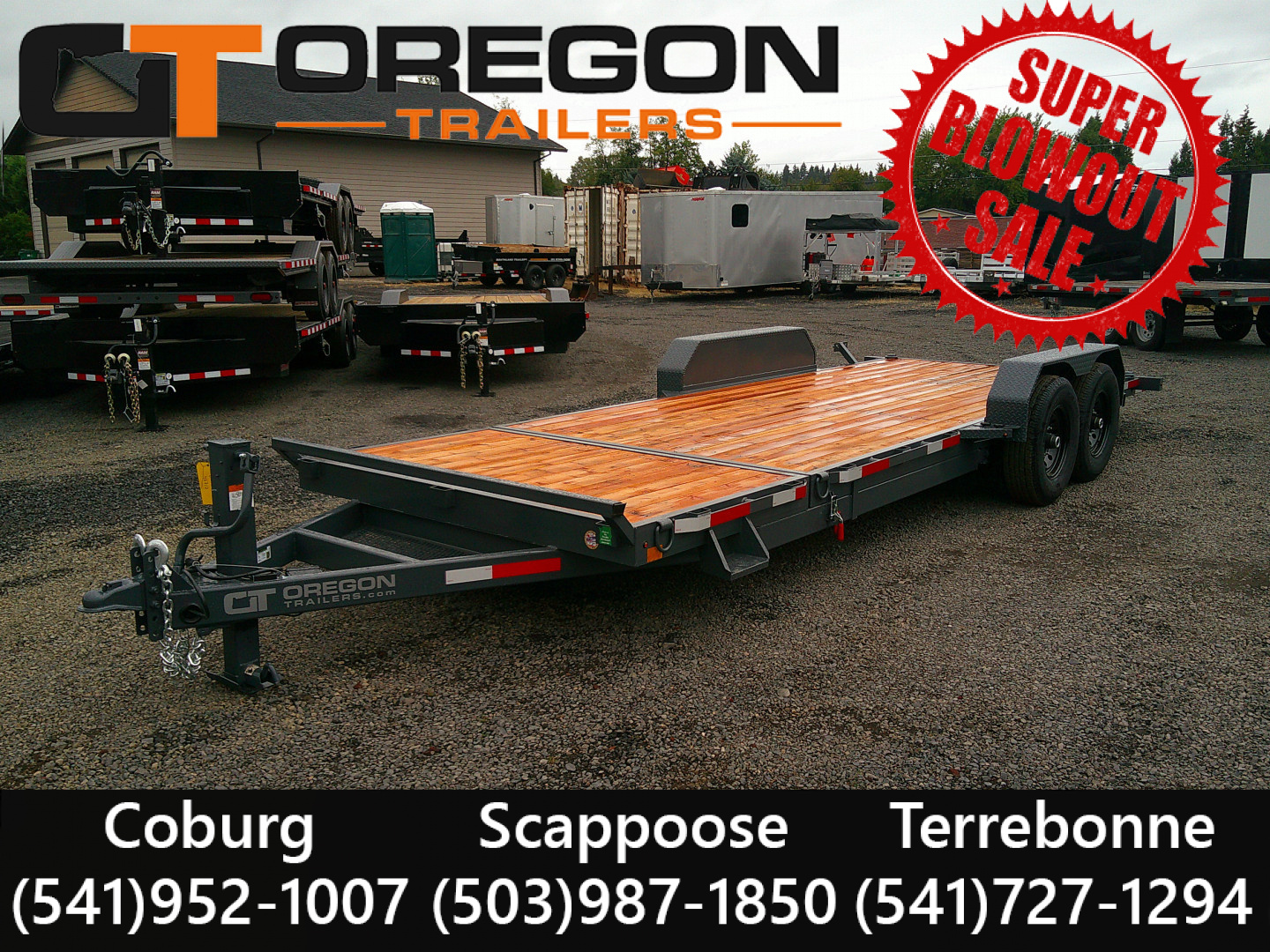 New 2026 Eagle Trailers 7x20 Blackhawk 14K Flatbed Trailer EQ