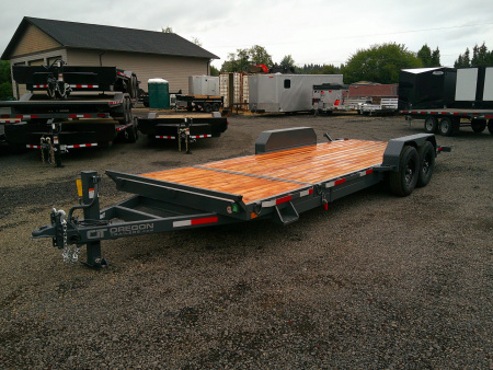 New 2026 Eagle Trailers 7x20 Blackhawk 14K Flatbed Trailer EQ