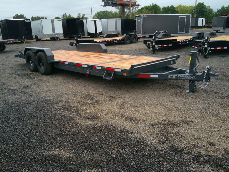 New 2026 Eagle Trailers 7x20 Blackhawk 14K Flatbed Trailer EQ