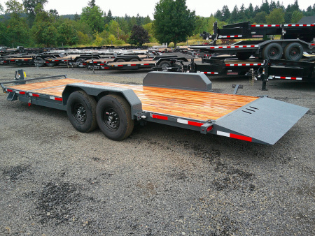 New 2026 Eagle Trailers 7x20 Blackhawk 14K Flatbed Trailer EQ