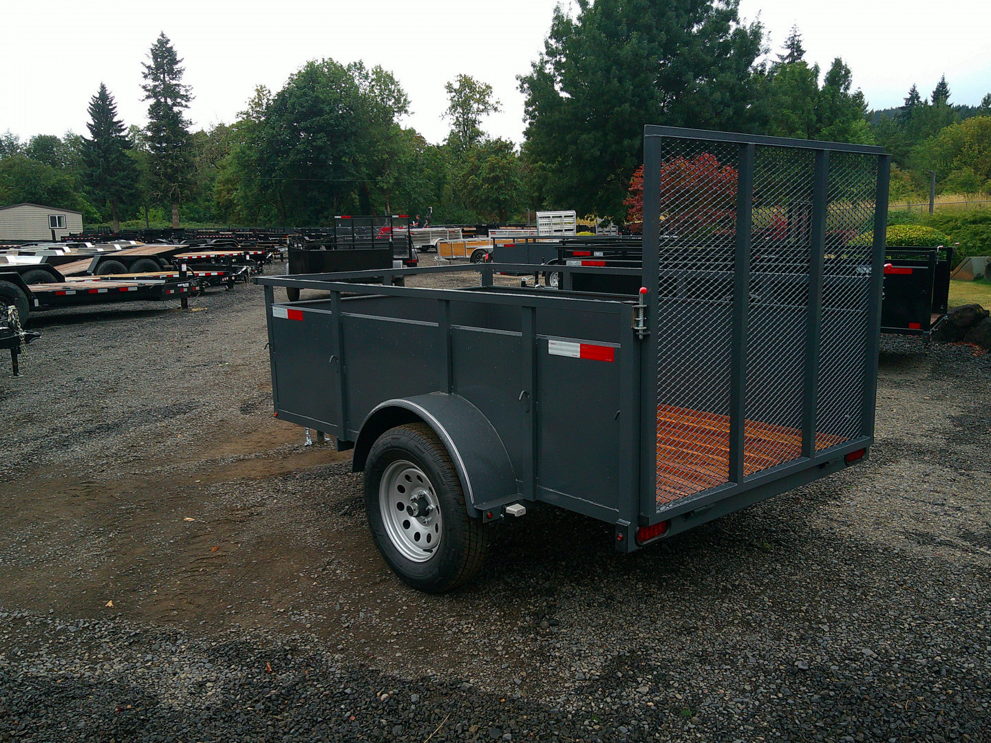 New 2025 Eagle Trailers 5x8 3K Utility Trailer