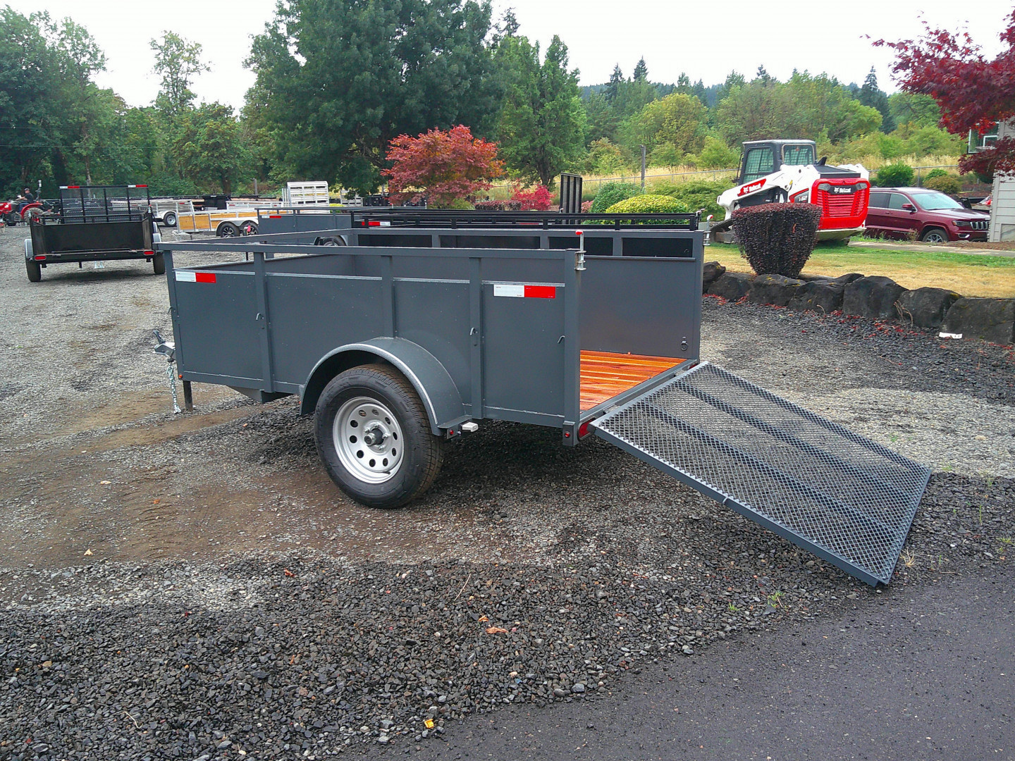 New 2025 Eagle Trailers 5x8 3K Utility Trailer